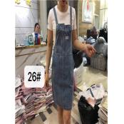 W907826C女夏季背带套裙MD