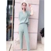 W9072139C女八分裤套装MD