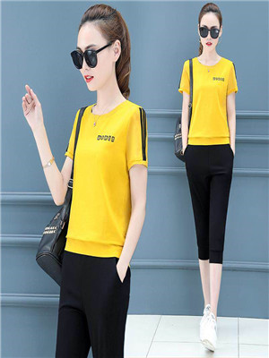 W35633309女七分裤套装HH