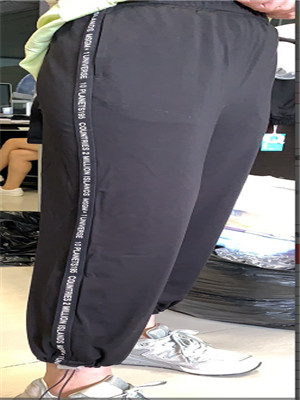 W35256354女休闲九分裤MD