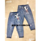 W63106230女牛仔八分裤HH