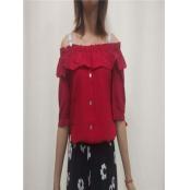 W30917172C女短袖衬衫HH(7天)