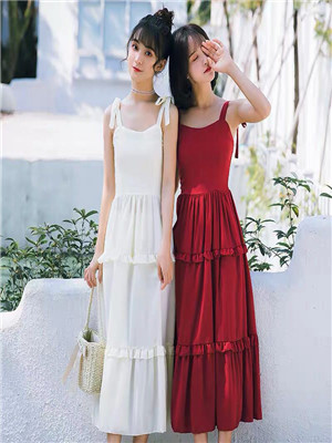 W901319168C女夏季吊带裙HH