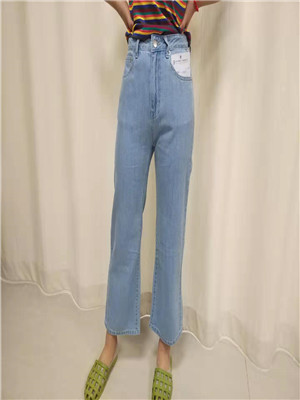 W3721190016B女牛仔九分裤MD