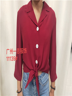 W133811139C女中袖衬衫MD