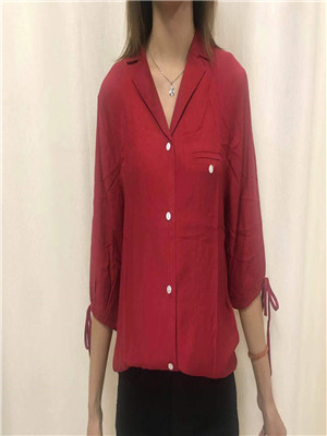 W31696602B女中袖衬衫MD