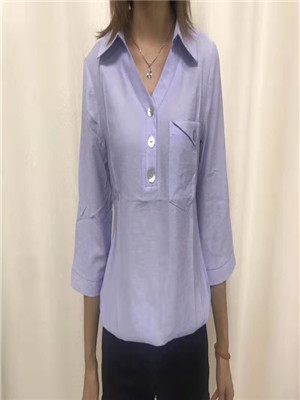 W38149040女中袖衬衫MD