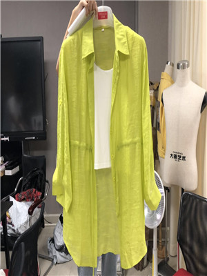 W1430255C女长袖两件套衬衫MD