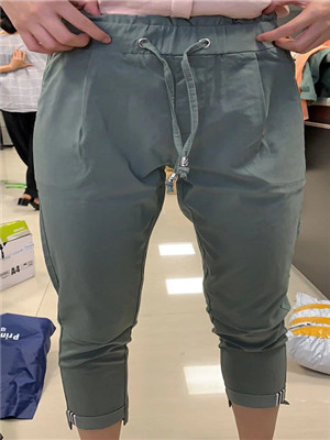 W35656510 女休闲九分裤MD