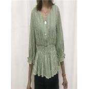 W3295911B女中袖衬衫MD