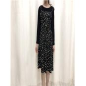 W3817961C女秋季假两件连衣裙MD