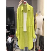 W1430255C女长袖两件套衬衫MD