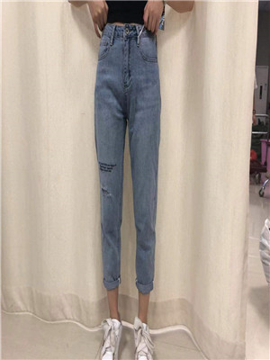 W3829594B女牛仔八分裤MD