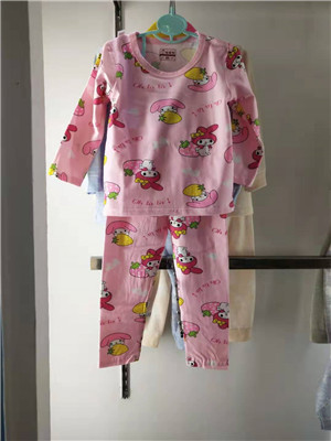 W40019827女中童长袖睡衣MD
