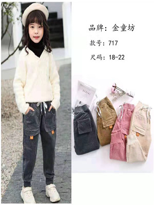 W6418717女大童休闲长裤MD