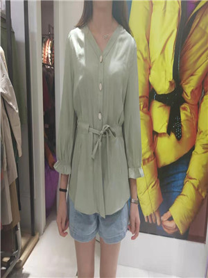 W90103151B女中袖衬衫MD