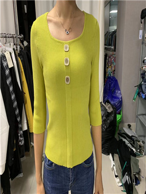 W3649521-1B女中袖毛衣MD
