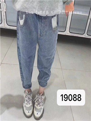 W696119088女中童牛仔长裤MD