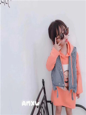 W11841925女中童秋季两件套裙MD