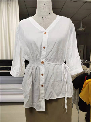 W99993162外购女中袖衬衫