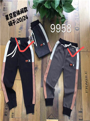 W68749958-1男中童休闲长裤(加绒)MD