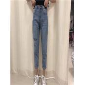 W3829594B女牛仔八分裤MD