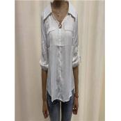 W38158108女中袖衬衫HH