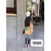 W696119089女中童休闲打底长裤MD