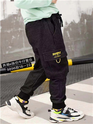 W68859896男中大童休闲长裤MD