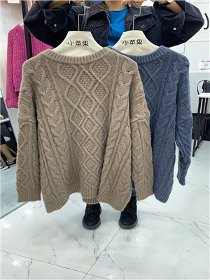 W65697316C女套头毛衣(浣熊绒)(系)MD