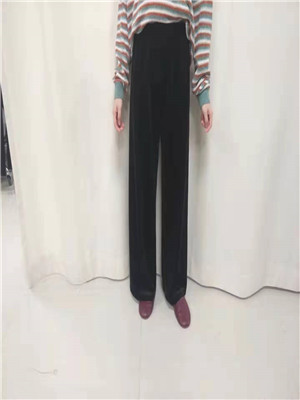 W3699639C女休闲丝绒长裤(系)MD
