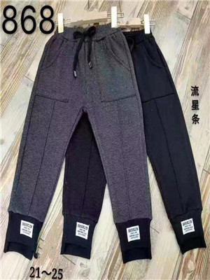 W6874868男女中童休闲长裤MD