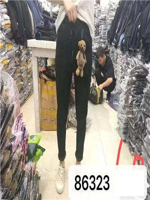 W63106323女牛仔长裤(复合绒)HH