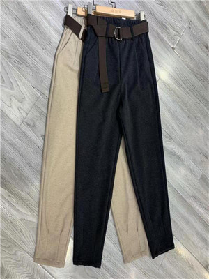 W906919378女休闲长裤(呢料)MD