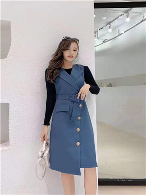 W35553008女秋季两件套裙MD