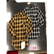 W388696519男长袖衬衫(加绒)MD
