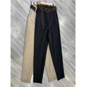 W906919378女休闲长裤(呢料)MD