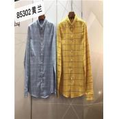 W043985302  男长袖衬衫MD(磨毛)