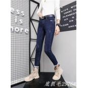 W35482976女牛仔长裤(磨毛)MD