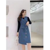 W35553008女秋季两件套裙MD