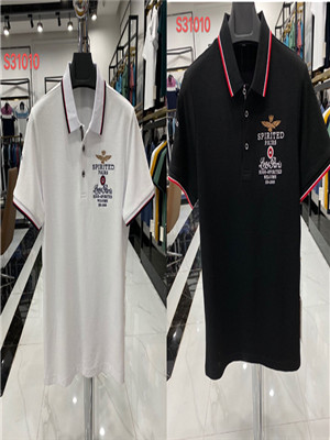 W100531010 男商务短袖T恤MD