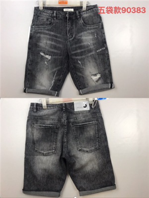 W115990383 男牛仔中裤HH