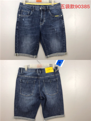 W115990385 男牛仔中裤HH