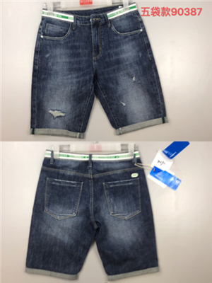 W115990387 男牛仔中裤HH