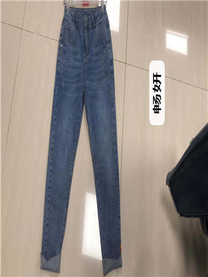 W38981018女牛仔长裤MD质