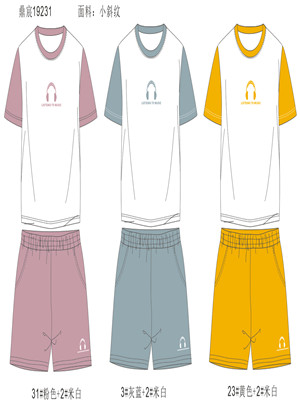 W35346818女短袖运动套装MD