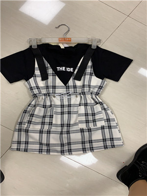 W39102042女大童夏季套装裙MD质