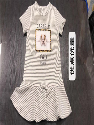 W39161825女中童夏季连衣裙MD