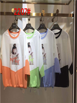 W02362207女中袖T恤MD