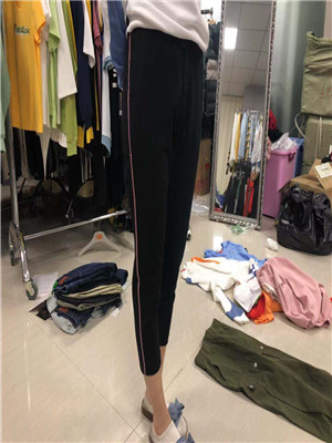 W30443295女休闲八分裤MD